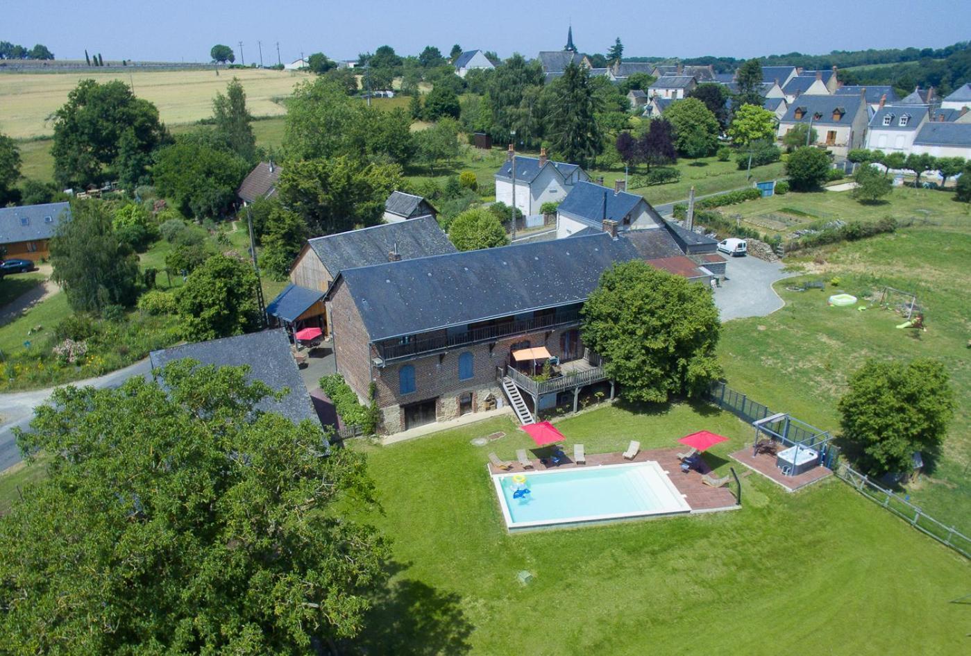 La Haute Forge Maison D'Hotes Thoiré-sur-Dinan Habitación foto